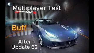 Asphalt 8 FINALLY BUFF😲?!? Ferrari GTC4Lusso Multiplayer Test After Update 63