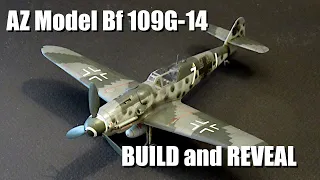1/72 AZ Model Joy Pack Messerschmitt Bf109G-14 ~ build and reveal