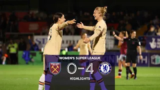 West Ham 0-4 Chelsea | Highlights | Matchday 20 | Women's Super League 2022/23
