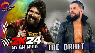 WWE 2k24 - MyGM Mode - Beginning with the Draft