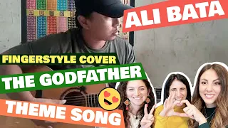 ITALIAN GIRLS react to ALI BA TA playing THE GODFATHER theme song | fingerstyle cover