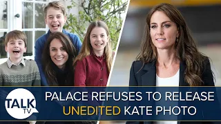 “PR Disaster!” Kensington Palace Refuses To Release Original Kate Middleton Photo After Apology