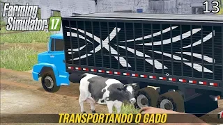 TRANSPORTANDO ANIMAIS | Farming Simulator 17 | Baldeykino - Episódio 13