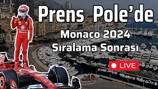 F1 2024 Monaco GP'de Ön Sıra Prensin! | Yıllar Sonra Mclaren vs Ferrari Ön Sırada! | Monaco Sıralama