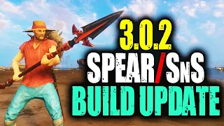 Build Update & Cyclone Gameplay - Spear/SnS - New World PvP Season 3