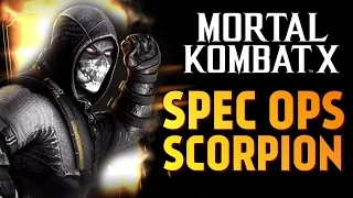 Mortal Kombat X - ОБЗОР СКОРПИОНА СПЕЦНАЗ (iOS)