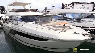 2020 Prestige 590 Luxury Yacht - Walkaround Tour - 2020 Miami Yacht Show