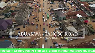 Update On Abuakwa - Tanoso Road In Kumasi || Ghana