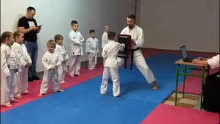 Egzamin na ￼biały￼ pas - Roztoczański Klub Karate Tradycyjnego￼