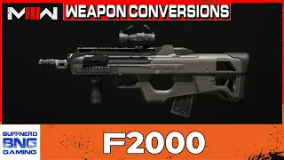 FN F2000 - Weapon Conversion - Call Of Duty Modern Warfare III