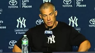 Joe Girardi on Old-Timers' Day