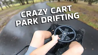 Park Drifting with the Razor Crazy Cart