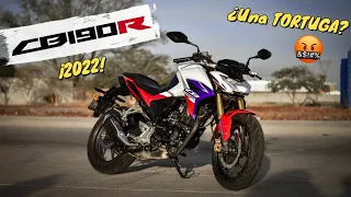 ¡HONDA CB190R 2022! ¿La PEOR de BAJA CC?, REVIEW y FICHA TÉCNICA | Aguacate Motovlogs