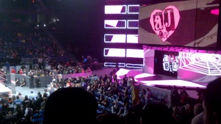 Fake AJ Lee's Entrance 2/21/2017