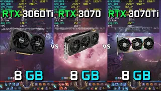 RTX 3060Ti vs RTX 3070 vs RTX 3070Ti 게임 성능 비교! (오버워치, 배그, 로스트아크) with 라이젠 5600X