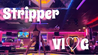 STRIPPER VLOG | stage footage + stretching + meditating + prayer+ bank run