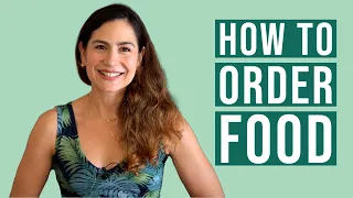 How to Order Food in English - When You're at Restaurants or Ordering Take Out