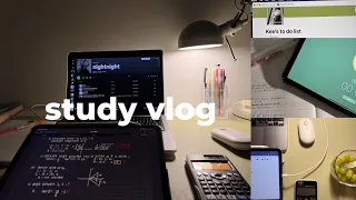 study vlog 🎧📝 productive weekend, ipad note-taking, biology flashcards, forest, a-levels 🌿🌻