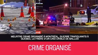 meurtre crime organisé à Montréal, Guerre trafiquants à Québec, Le frère d'un caïd criblé de balles