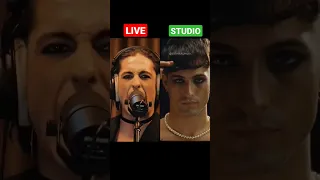 MANESKIN STUDIO vs LIVE #shorts