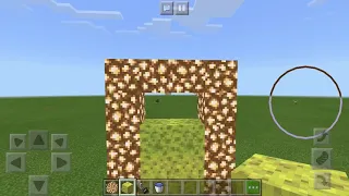 How to make the Aether portal in Minecraft! (You can not go into it it’s just a cool build)