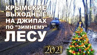 Крымские выходные на джипе в Крымском лесу треш на колёсах попали в Рощу Секвойдендронов