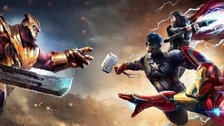 Captain America Vs Thanos Fight Scene 😎 4K Full Screen WhatsApp Status💪Avengers Endgame 21#shorts 💥