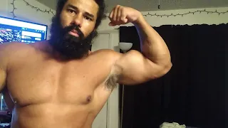 Samson Biggz Muscle Flexing & Bodybuilding Update 1-28-2022