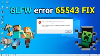 Minecraft GLFW error 65543 Fix by Tech MatriX