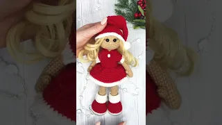 Новогодняя куколка 🎅🏼 по моему мастер-классу