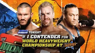 Christian vs Randy Orton vs Rob Van Dam - Smackdown 2013