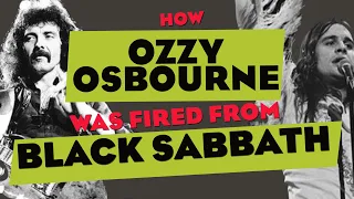 How Ozzy was fired from Black Sabbath