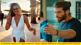 The mutual attraction and bond between Can Yaman and Demet Özdemir is strikingly beautiful.