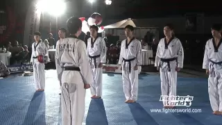 KEIMYUNG UNIVERSITÄT TAEKWONDO DEMO TEAM Daegu/ Korea - FIGHTERSWORLD SUPERSHOW 2012