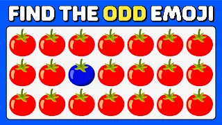 FIND THE ODD EMOJI OUT How good are your eyes in this Emoji Picture Puzzle! Emoji Challenge Video