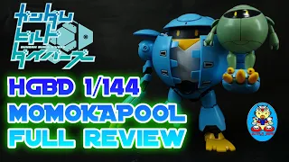 HGBD 1/144 MOMOKAPOOL : FULL REVIEW : GUNDAM BUILD DIVERS