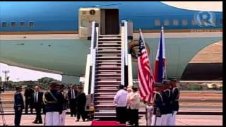 Obama departure