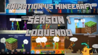 Animation vs. Minecraft Shorts Temporada 1 (1-14) Parodia Loquendo - GPPRO600