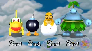 Mario Party 9 Yoshi Vs Koopa Troopa Vs Kamek Vs Shy Guy - Minigame