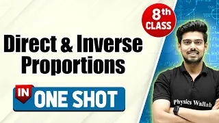 Direct and Inverse Proportions in One Shot | CBSE Class 8th | Pariksha Abhyas