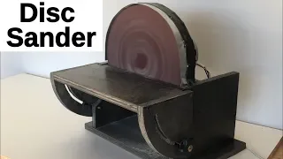 How to Make a Disc Sander- DIY 12 inch Disc Sander