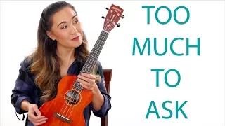 Too Much To Ask - Niall Horan Easy Ukulele Tutorial with Play Along