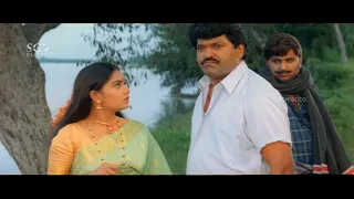 Charanraj Challenges Shruthi to kill Dr.Vishnuvardhan | Shruthi | Soorappa Kannada Movie Scenes