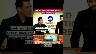 Best Singer Arijit।IIFA awards।Salman Khan।Arijit vs Salman #arijitsingh #shorts #viral #salmankhan