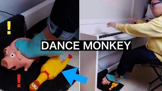 TONES AND I - DANCE MONKEY play with friends