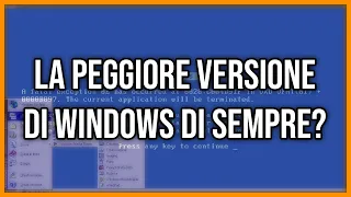 Questo OS non è stato il più grande successo di Microsoft.. - Windows ME e Windows 2000 Overview ITA