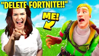 I Pretended To Be His MOM in Fortnite