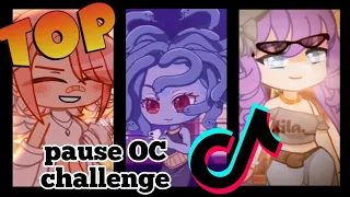 TOP || Pause OC challenge ⏸️⏯️ TikTok Compilation || Gacha Trend / Gacha Meme