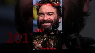 Джонни Галэки тогда и сейчас #johnnygalecki #thebigbangtheory #roseanne