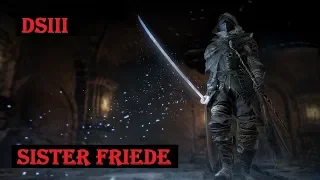 Sister Friede, Father Ariandel and Blackflame Friede Boss Fight Dark Souls 3 Ashes of Ariandel DLC